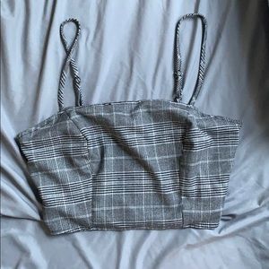 Trendy cropped tank top